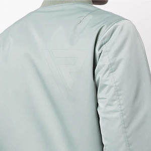 Blouson aviateur pour homme, coupe ajustée, veste de sport d'hiver, veste universitaire personnalisée, coupe-vent, col montant, mode streetwear, vêtements d'extérieur pour homme - Product Image 6