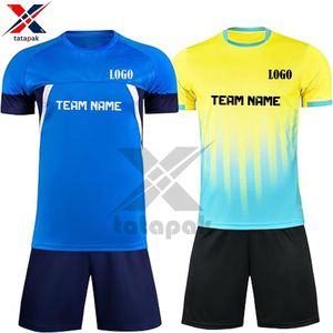 Camiseta de fútbol de alta calidad, tela de poliéster transpirable, logotipo y diseño personalizados para equipos profesionales, venta al por mayor, más vendidos - Product Image 1