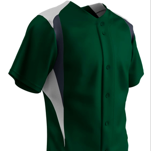 เสื้อเบสบอลแบบสั่งทำปี 2024 ดีไซน์ใหม่ ระบายอากาศได้ดี แห้งเร็ว รับผลิตตามสั่ง (OEM) ขายส่ง ปักชื่อทีมได้  แบบ unisex ไซส์ใหญ่พิเศษ - Product Image 1