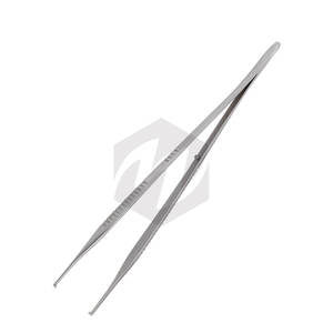 Fórceps Adson con 1x2 dientes 4 3/4 pulgadas herramienta de agarre quirúrgico punta fina tejido delicado manejo instrumentos médicos - Product Image 6