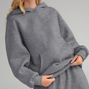 Prix bas Vêtements décontractés de haute qualité Sweats à capuche pour femmes Meilleure vente Fabriqué en matériau de qualité Sweats à capuche anti-rides pour femme - Product Image 3
