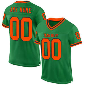 Camiseta de fútbol americano transpirable de secado rápido personalizada para equipos juveniles para campos de entrenamiento escolares y universitarios - Product Image 5