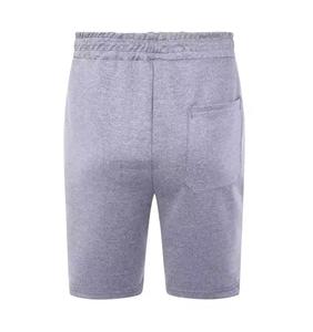 Pantalones Cortos para Hombre, Ecológicos, de Tejido Terry Sólido, Cintura Elástica, Estilo Formal Medio, Logotipo Pintado en la Parte Delantera, Lavados - Product Image 2