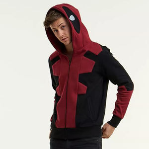 Custom Full Face Zip Up Hoodies con personalizado 100% algodón Fleece Street Fashion Best Selling Full Zipper Hoodie - Product Image 5