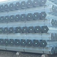 Tuyau en acier prégalvanisé léger pour suspensions de plafond et de CVC Q195 Q235 Q345 ASTM GB EN BS Diamètre extérieur personnalisé Longueur coupée sur mesure