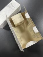 Boîte d'emballage coulissante pliable personnalisée avec logo en relief en creux pour flacon de parfum 50 ml