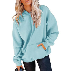 Nouveau style américain, vêtements d'extérieur pour femmes, 100% coton, automne-hiver, décontracté, imprimé, tricoté, anti-boulochage - Product Image 2