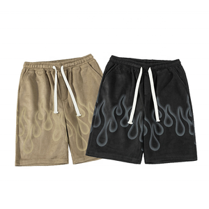 Pantalones Cortos Deportivos Personalizados, 100% Algodón, Cómodos, Corte Relajado, Transpirables, de Secado Rápido, para Uso Casual de Verano - Product Image 1