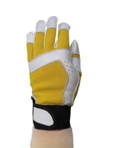 Meilleure vente Gants de baseball pour jeunes Équipement de sport en cuir respirant de marque personnalisée avec écran tactile pour frappeur - Product Image 6