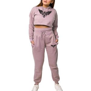 Conjunto Deportivo de Alta Calidad para Adolescentes, Sudadera Corta Personalizada y Pantalones Deportivos, Conjunto de Dos Piezas para Niños - Product Image 1