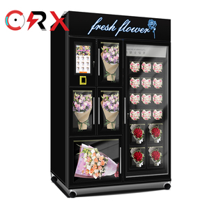 เครื่องหยอดเหรียญดอกไม้อัจฉริยะ12ประตู21.5 "หน้าจอสัมผัสพร้อมฟังก์ชันความชื้นเครื่องจำหน่ายดอกไม้สด - Product Image 5