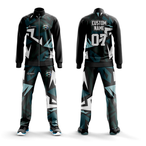 Pantalon de survêtement à capuche durable de grande taille pour hommes, ensembles évasés, survêtement en polyester imprimé, pantalon de survêtement baggy à capuche - Product Image 3