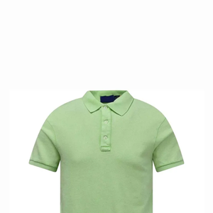 Camisa Polo de Algodón de Alta Calidad, Poliéster, Diseño Sólido, Camisa Bordada para Hombre - Product Image 4