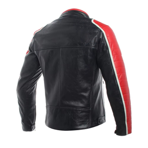 2025 personnalisé de haute qualité hommes moto moto veste de Protection en cuir veste en cuir personnalisée - Product Image 5