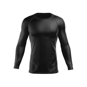 2025 personnalisé hommes Fitness séchage rapide Gym porter respirant Compression éruption garde manches longues OEM Service nouvel an idée cadeau - Product Image 2