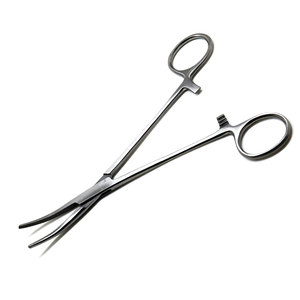 Pinces chirurgicales incurvées fabriquées au Pakistan en acier inoxydable/Services OEM nouvelle conception pinces chirurgicales légères - Product Image 5
