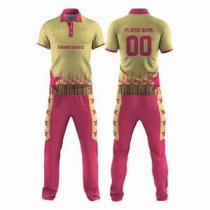 Uniforme de Cricket Personalizado OEM al por Mayor, Jersey y Pantalones de Equipo, Ropa Deportiva Resistente para Clubes y Jugadores Profesionales Pakistaníes - Product Image 1
