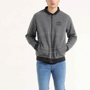 Chaqueta de Hombre con Cierre, Cuello Alto, Ligera, Transpirable, Cortavientos, Informal, para Exteriores, Invierno, Cierre Frontal Completo, Alta Calidad - Product Image 2