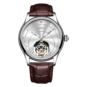 Reloj mecánico automático Tourbillon 7048 de diseño clásico para hombre, reloj de lujo certificado por el fabricante. - Product Image 2
