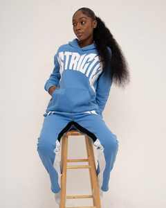 Costume de survêtement à manches longues pour adulte, fabriqué au Pakistan, 100% coton, taille XL, avec broderie au design personnalisé, fermeture à la taille élastique, longueur au genou - Product Image 2