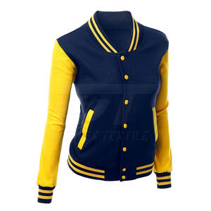 Manches longues femmes Lettermen vestes quantité minimale de commande bas femmes Lettermen vestes respirant femmes Lettermen vestes - Product Image 2
