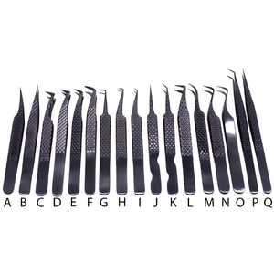 Venta al por mayor Sevmek Extensiones de Pestañas de Volumen Profesional, Pinzas de Acero Inoxidable de 10mm, Recto Antimagnético - Product Image 2