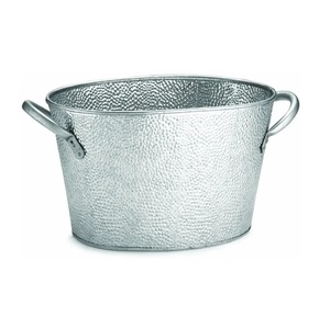 exclusive Planter Galvanized Planter Round Modern Fashionable Trending Design New Arrivals Flower <b>Pot</b> Plant Holder - Product Image 6