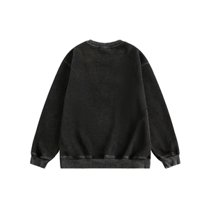 Alta calidad 320gsm 100% algodón hombres sudaderas casuales fábrica al por mayor logotipo personalizado Puff impreso esencial para la temporada de otoño - Product Image 3