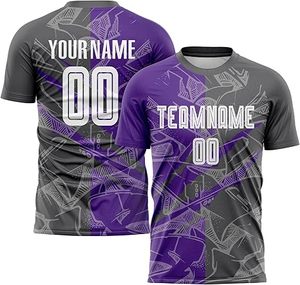 ชุดเสื้อฟุตบอลสำหรับผู้ชายชุดฝึกแบบทีมชุดเล่นฟุตบอลออกแบบได้ตามต้องการ - Product Image 6