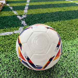 Logo personnalisé de haute qualité PU ballon de football à liaison thermique pour la compétition - Product Image 1