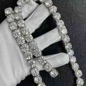 Superbe Offre Chaîne Tennis en Argent 925 avec Diamants Moissanite VVS – Bijou Chaîne Tennis Colorée - Product Image 5