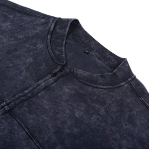 OEM personalizado de gran tamaño Streetwear Vintage Acid Gym Set Sudadera con capucha y Joggers Stone Wash personalizado pantalones de chándal chándales para las mujeres - Product Image 5