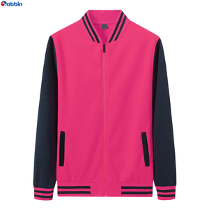 Chaqueta Universitaria para Hombre, Estilo Moderno y Popular, Personalizable con Letras de Béisbol, 100% Poliéster, Bordado Fino, Cuello Alto, Tallas Grandes - Product Image 4