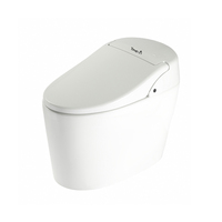 TREVI ALB-R14895 Siège de toilette intelligent pour hôtel, économie d'eau, faible consommation, forme carrée, eau à température réglable