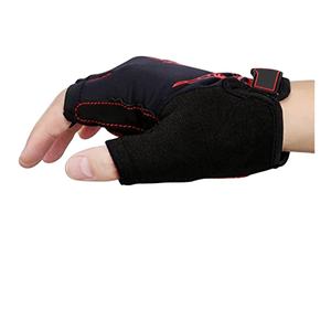 Gants de cyclisme d'hiver imprimés à demi-doigts Gants coupe-vent Gants de cyclisme sur route VTT Gants avec logo personnalisé - Product Image 2