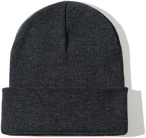 Gorro de invierno de punto acanalado elegante, gorro transpirable elástico para trabajos al aire libre, viajes y actividades en climas fríos - Product Image 2
