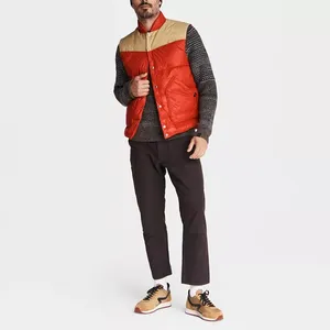 Gilet matelassé tout terrain pour homme Veste légère matelassée respirante et chaude pour les voyages en plein air, la randonnée et l'hiver au quotidien - Product Image 2