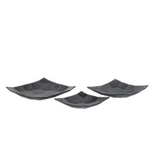 Plateau de service en métal design carré avec finition noire Fabricant Nouveau design Plateau de service en métal fait main - Product Image 1