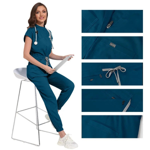 Nuevos uniformes médicos quirúrgicos al por mayor para enfermeras y hospitales, conjunto de cuidado de enfermería, clínica, spa y salón de belleza - Product Image 6