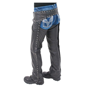 Chaparreras de Cuero Premium Duraderas, Transpirables y Resistentes al Viento para Hombre - Elegantes para Uso Diario al Aire Libre, Ajuste Cómodo - Product Image 2