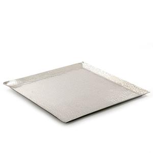 Bandeja de Servicio de Metal Plateado de Lujo, Vajilla Personalizada, Plato de Decoración para el Hogar, Plato de Servicio Único - Product Image 5