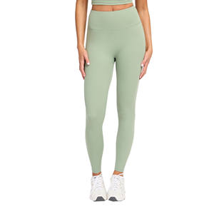 Custom Brand Women's High Waist Plus Size Seamed <b>Leggings</b> <b>Pocket</b> Spandex/Polyester Breathable Anti-Bacterial High Street Style - Product Image 2