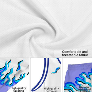 ชุดบาสเก็ตบอลแขนกุดขายดี ผลิตจากโพลีเอสเตอร์ 100% ป้องกันแบคทีเรีย ระบายความชื้นได้ดี ปรับแต่งได้ - Product Image 3
