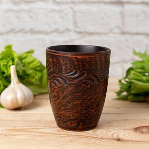 Vente en gros de haute qualité Logo personnalisé gravé Tequila Verre à liqueur jetable en argile céramique terre cuite biodégradable pour les fêtes - Product Image 6