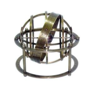 High Quality Brass World <b>Globe</b> Decorative Sculpture Best Aluminium Gold Color Hot Selling Art Style Hollow Rotation Design - Product Image 3