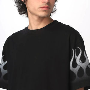 Wholesale <b>Men</b> Autumn Customized Color 100% Cotton Quick Dry Support Custom Logo Design Oversized Short <b>Sets</b> High Quality - Product Image 3