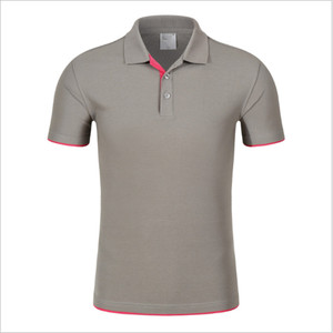 Logo personnalisé 180GSM T-shirts sans couture Grande taille Polos pour hommes de golf de sports unis - Product Image 3