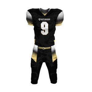 Uniforme de fútbol americano Jersey bordado alto secado rápido transpirable antibacteriano alto rendimiento poliéster conjuntos de talla grande - Product Image 1