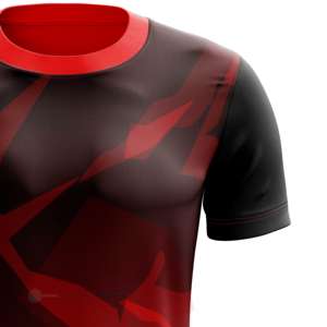 Camiseta de Manga Corta Personalizada para Hombre, Tejida en Poliéster/Algodón, con Logotipo Personalizado, para Uso Diario e Informal - Product Image 3