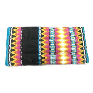 Tapis de selle en laine haute densité de qualité supérieure pour le confort et la performance Couches respirantes avec doublure en tissu pour l'équitation - Product Image 1